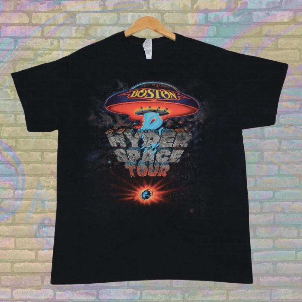 Boston Hyper Space Tour Concert T-shirt